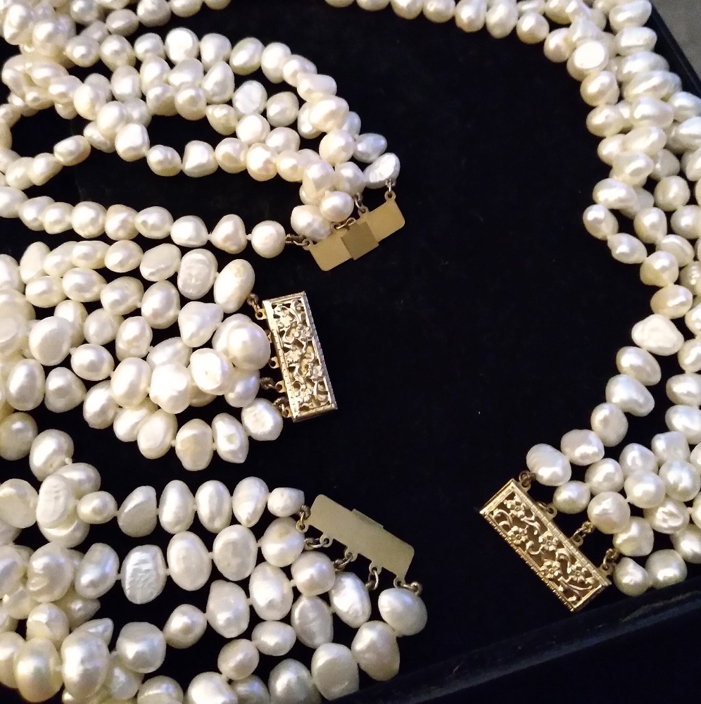 Vintage pearl set - Picture 11 of 11